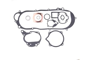 Goodbest New Engine Gasket Set Rebuild Kit with Oil Seals Compatible with Suzuki LT 80 LT80 Quadsport 87-06 Replace M-G 38401k