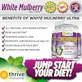 White Mulberry Extract 500mg**Recommended By Dr. Oz to Lose Weight Fast**Pure and Potent**Increases Metabolism**Veggie Capsules