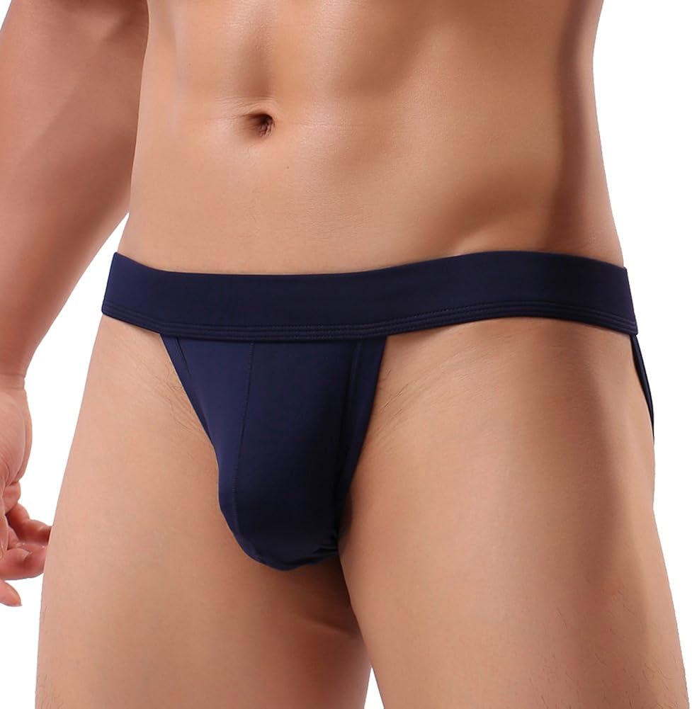 Summer Code Men's Athletic Supporter Performance Jockstrap Elastic Waistband Underwear at  Men’s Clothing store