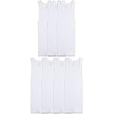 Fruit of The Loom Boys' Eversoft Cotton Undershirts, T Shirts & Tank Tops