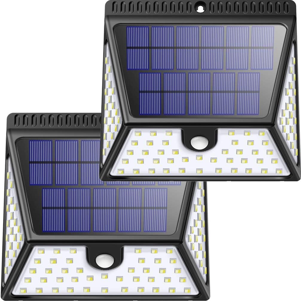 82LED Solar Light 2-Pack