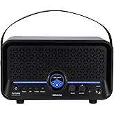 MOOER F15i AI Smart Guitar Amp Touch Screen 15W With Effects Application, 6 Hours Playtime, 55 Amp Models, 66 Effects Types, Loop/Drum Machine/Mod/Reverb/Delay, OTC Record For Electric Guitar And Bass