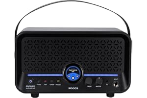 MOOER F15i AI Smart Guitar Amp 15W with Effects APP, 6 Hours Battery Life, 55 Amp Model 66 Effects Types, Loop/Drum Machine/Mod/Reverb/Delay, for Guitarist and Bassist
