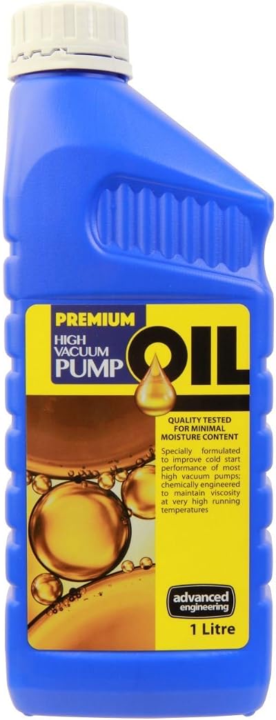 Advanced Engineering Vacuum Pump Oil 1 Litre High Performance Moisture Tested
