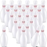 Hsei 24 Pcs PU Bowling Pins Stress Reliever for Kids Indoor Outdoor Party | Foam Bowling Set in Carnival Games, Birthday Favors, Sports Fun, Great for Kids Activities, 1.77 X 5.2 Inches Each