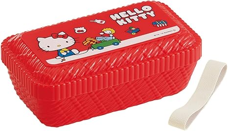 Amazon スケーター 弁当箱 スケーター 弁当箱 ラタンバスケット風 ハローキティ 18 サンリオ 580ml Lln6 580ml Lln6 弁当箱 オンライン通販