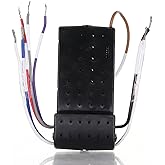 Anderic DC8-96SG8 Ceiling Fan Receiver Replacement | Works with 6-Speed DC Fans - Supports Light Dimming - Compatible with Monte Carlo, Casa Vieja, Hampton Bay