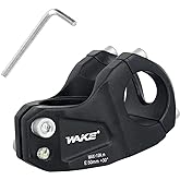 WAKE Bicycle Stem 31.8 mm 50 mm Bicycle Handlebar Riser 30 Degree Short Bicycle Handlebar Stem for BMX, MTB Mountain Bikes, Road Bike, Downhill