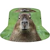 Funny Cow Sticking Out Tongue Bucket Hat for Men Women Packable Fisherman Hat Sun Cap Outdoor Travel Beach Caps