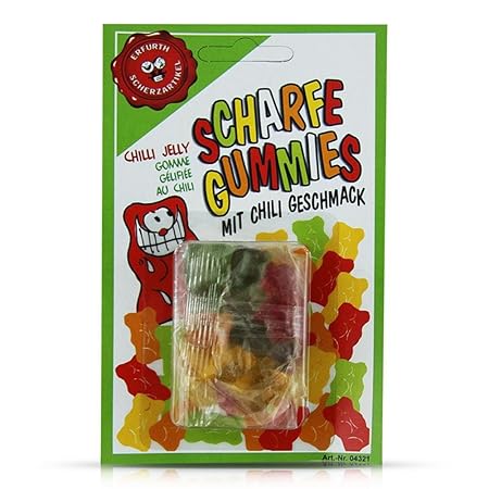 PARTY DISCOUNT Scharfe Gummis, 20 g