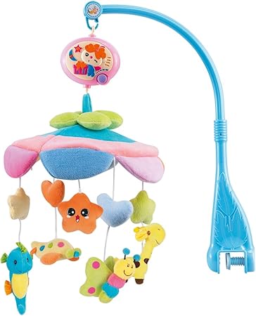 NextX B201 del bebé y de la muchacha ropa de cama cuna musical móvil con el