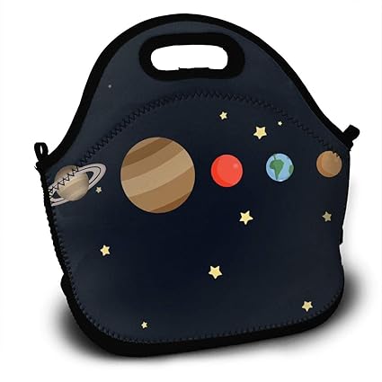 Amazoncom Lzz9ut Solar System Lunch Tote Reusable Lunch