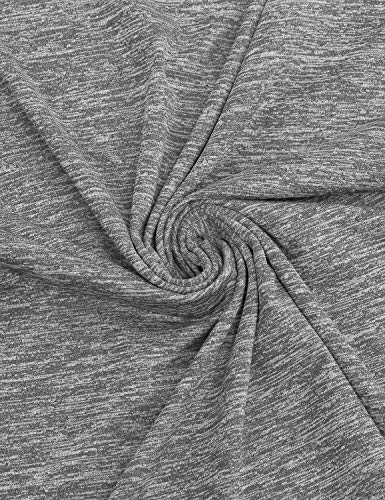 image for Hibelle Exercise Shirts for Women, Fashion Performance V Neck Patchwor