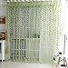 Comemall Tulle Catkins Door Balcony Curtain Panel Sheer Scarfs Window Screens Valance