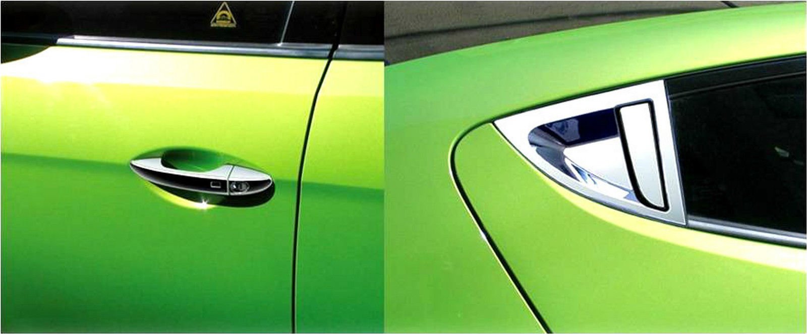 Chrome Door Handle/Catch Molding Trim Covers 6pcs Set for 2012 2013