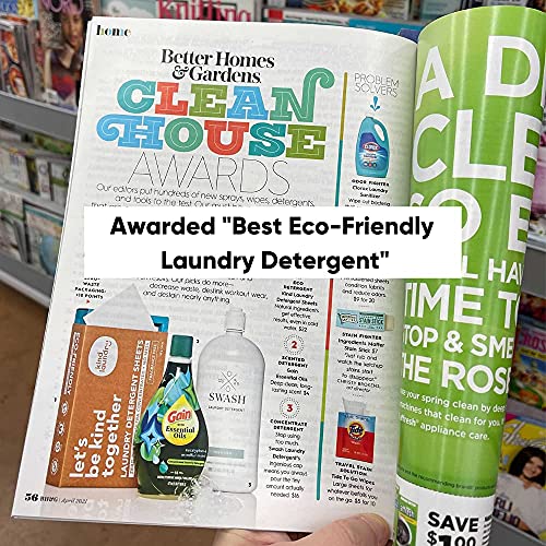 KIND LAUNDRY Detergent Sheets (60 loads, Ocean Breeze) Award Winning