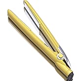 DAN Technology Titanium Hair Straightener and Curler 2 in 1 Flat Iron Curling Iron in One with Dual Voltage, Auto Shut-Off