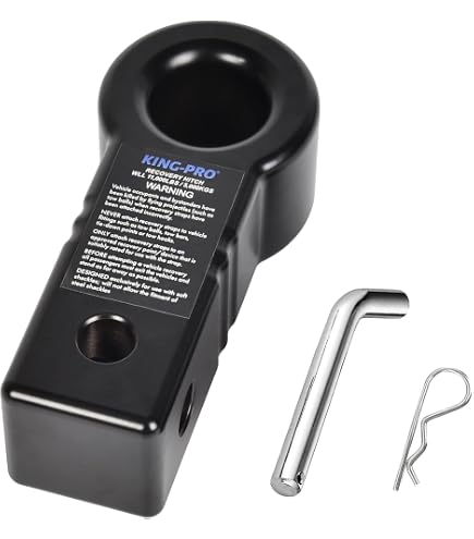 Tusk 2031020001 Tusk Hitch with Shackle 1-1/4 Shank with