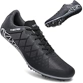 THESTRON Professional Spikes Track &amp; Field Shoes for Men Women Kids Breathable Racing Jumping Sprint Running Sneakers
