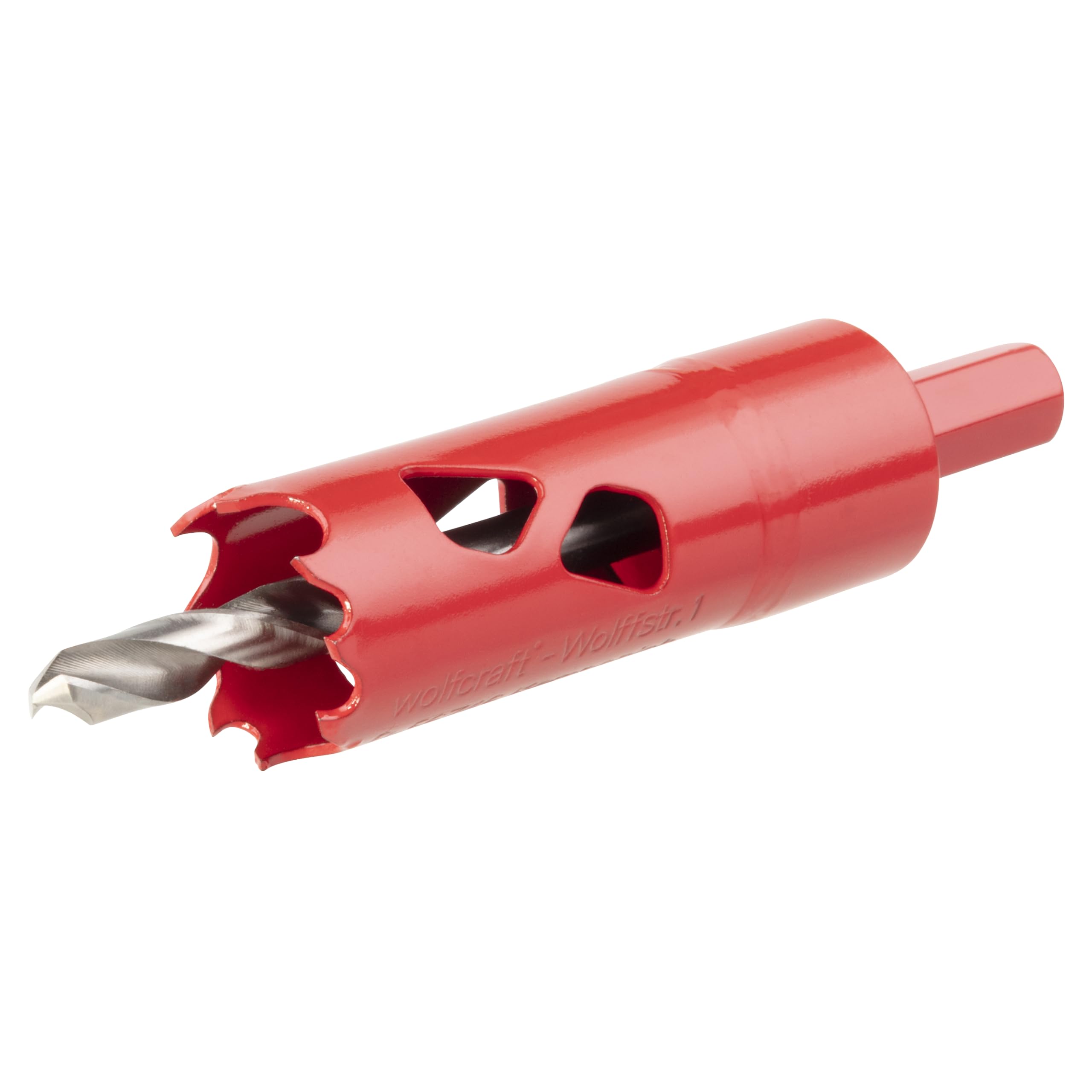 wolfcraft Bi-Metal Hole Saw, Ø 22 mm I 5463000 I For drywall materials, wood, plastics and metals, cutting depth 40 mm