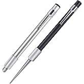 SPEEDWOX 2 Pieces Diamond Retractable Knife Sharpener Serrated Knife Sharpener with Retractable Diamond Sharpening Rod Sharpe