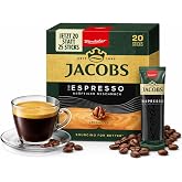 Jacobs Type Espresso Instant Ground Coffee, 20 Portions (Pack of 1)