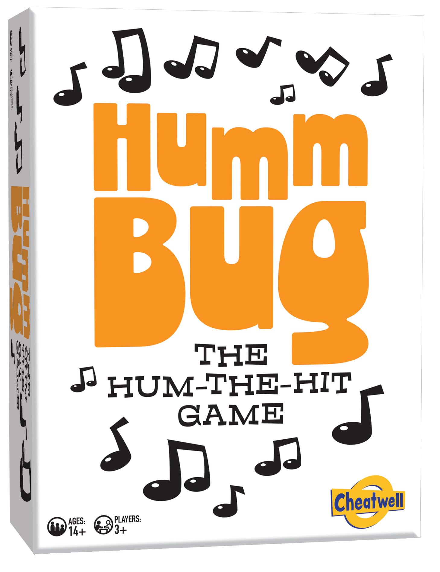 Humm Bug - The Music Party Board Game, Card Game, Fun Music Quiz Game, 3+ Players - Over 900 Iconic Music Hits - Great For Game Nights, Parties, Adult and Family Games