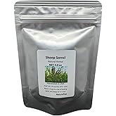 Sheep Sorrel Herb, Wild Crafted C/S - Dried Rumex acetosella from 100% Nature (4 oz)