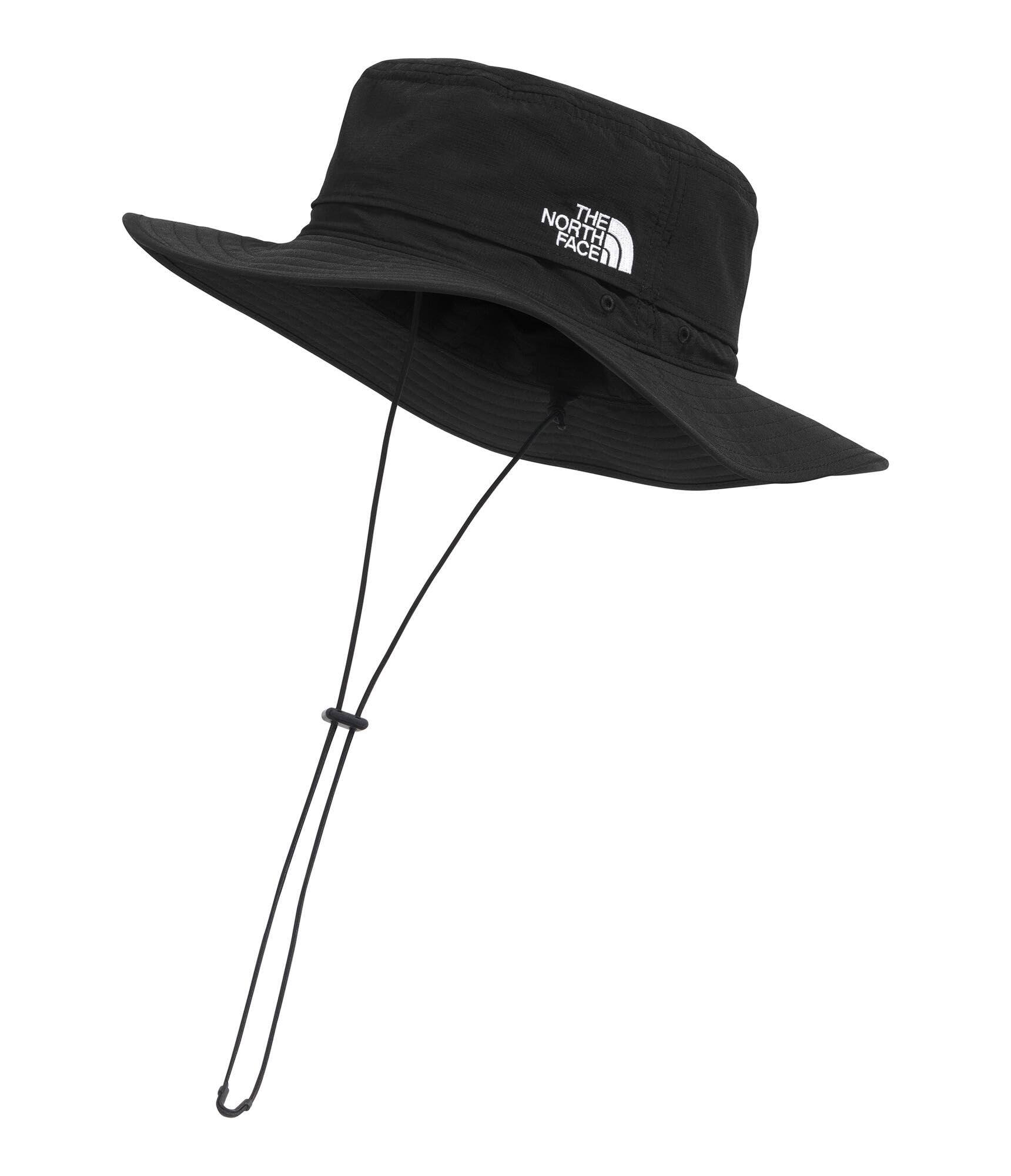 The North Face Horizon Breeze Brimmer Bucket Hat | Lightweight Summer Cap for Men & Women, No Sweat Comfort & Performance, TNF Black/TNF White, Small/Medium Image