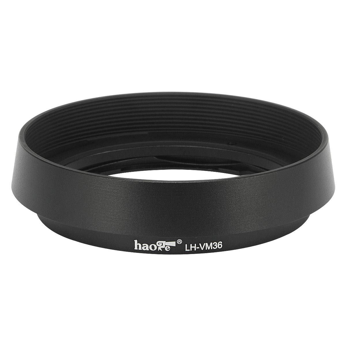 Haoge LH-VM36 Bayonet Metal Round Lens Hood Shade for Voigtlander Nokton Aspherical ASPH 40mm f/1.2 VM, 35mm f1.2 VM, 50mm f1.2 VM Leica M LM Mount Lens Replaces LH-8 Black