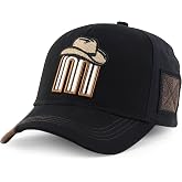 Trendy Apparel Shop Mexican Cowboy Design Laser Punching Mesh Back Baseball Cap