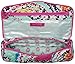Vera Bradley Women's Cotton on a Roll Makeup Brush & Pencil Case, Wildflower Paisley, One Size