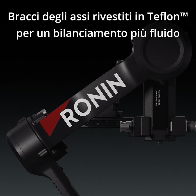 RS 4, stabilizzatore per fotocamera, Canon/Sony/Nikon/Fujifilm
