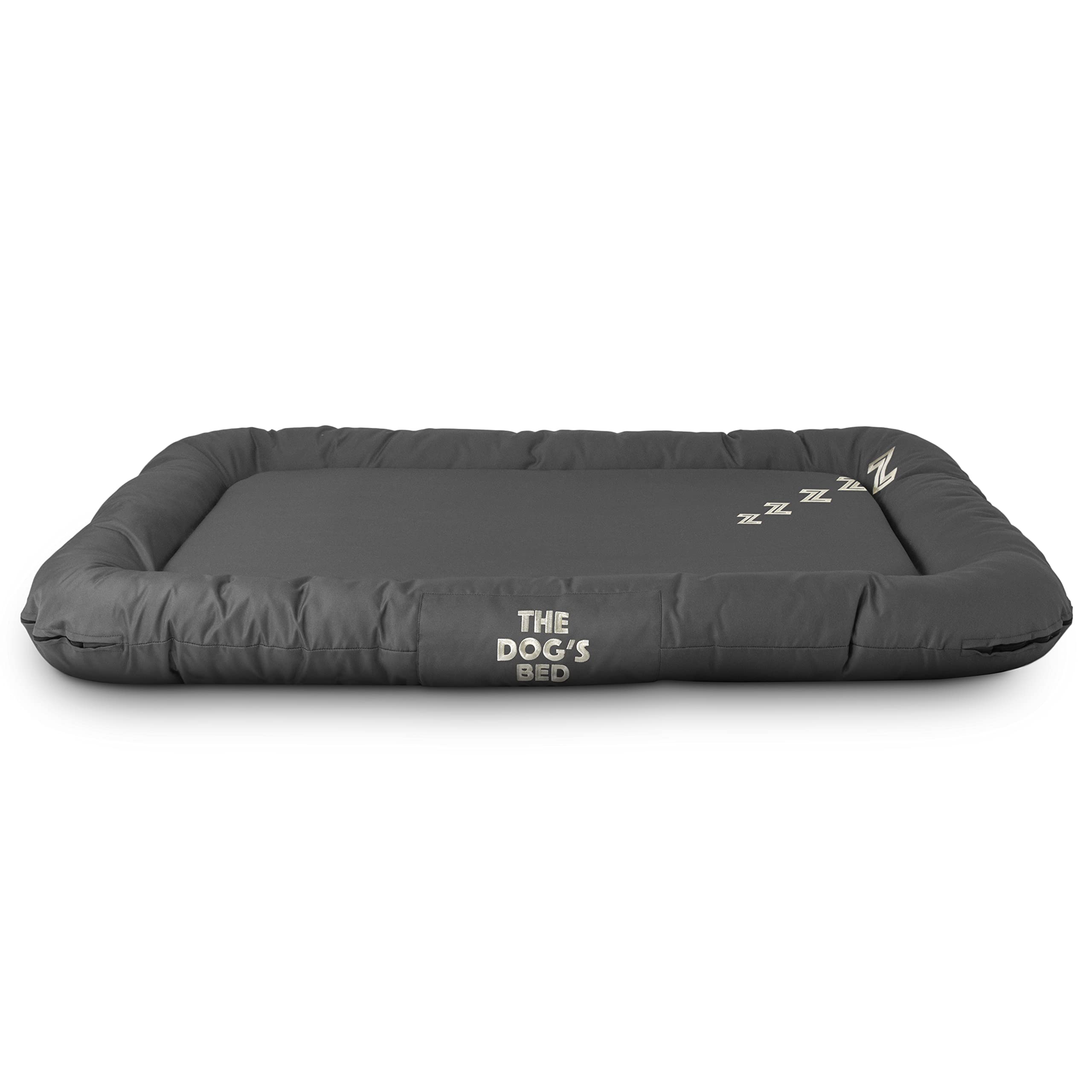 The Dog’s Bed Replacement Outer Cover, Oxford Fabric, Grey, XXL