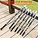 trout boy TROUTBOY Black Warrior Fishing Rod - 24 Ton Carbon Fiber Ultra Light Portable Telescopic Fishing Pole with CNC Machined Reel Seat, Stainless Steel Guides, EVA Fore Grip