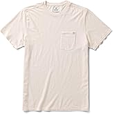 Roark Made to Fade Men’s T-Shirt - 100% Cotton, Lightweight Crew Neck Tee, Pigment Dyed Vintage Look, Casual & Everyday Wear