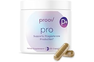 Proov - Pro - Promotes Progesterone Production - Hormone Balance for Women - Fertility & Menopause Support - Vitex, Ashwagandha, Maca - Herbal Supplement – 30 Capsules - 2 Month Supply