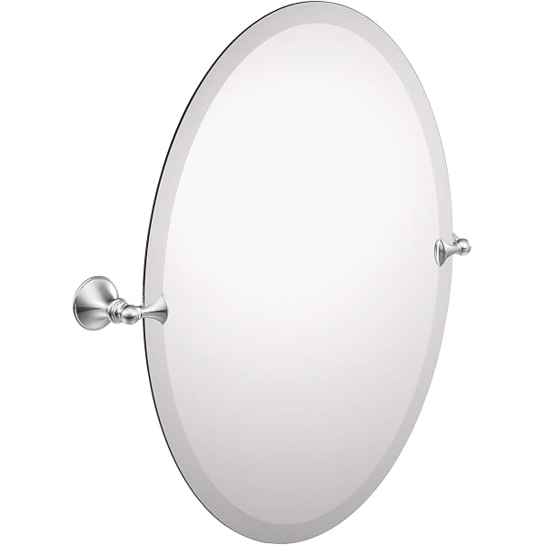 Oval Tilt Bathroom Mirror – Rispa