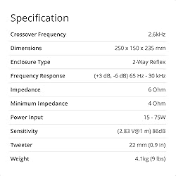 Q Acoustics 3010i Compact Bookshelf Speakers Pair