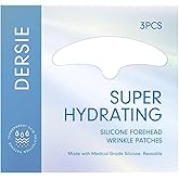 Dersie Silicone Forehead Wrinkle Patches: Reusable Anti Wrinkle Pads for Wrinkles - Overnight Use Forehead Wrinkles Treatment (3 Count (Pack of 1))