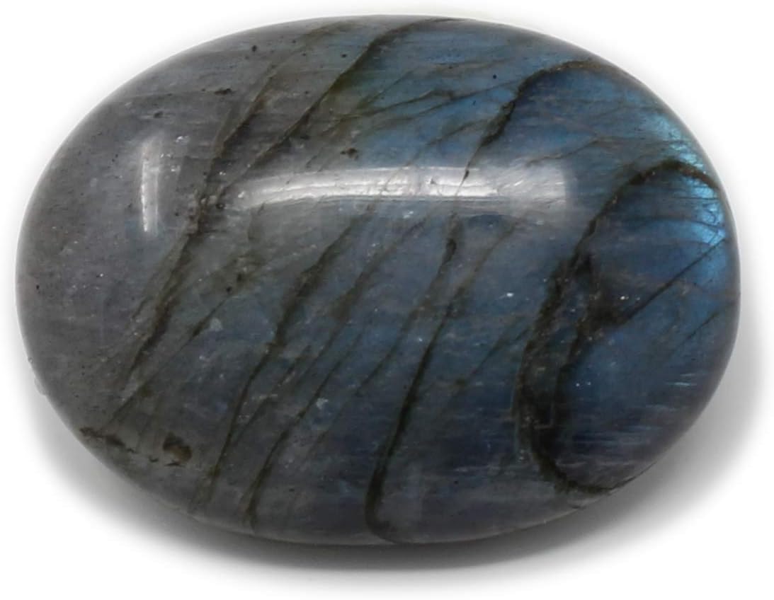 Luganni Labradorite Palm Stone (Blue)