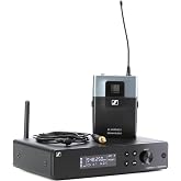 Sennheiser Pro Audio (XSW 2-ME2-A),Black | EM-XSW 2 receiver with ME 2-2 lavalier and SK-XSW bodypack for presentations, performances and live stage