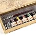 GC QUill Calligraphy Pen Set Writing Case with 5 Bottle Ink