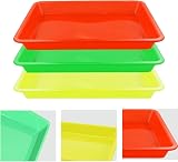 JOYVOX 3 Pcs Play Tray Set for Sensory Play, Crafting & Learning view 4