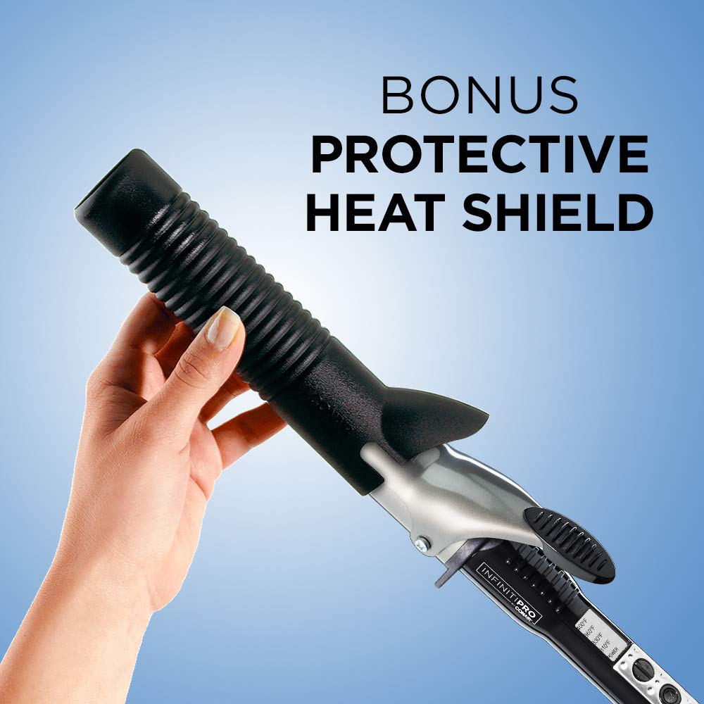 INFINITIPRO BY CONAIR Nano Tourmaline Ceramic Curling Iron, 1 1/2-inch Curling Iron: Beauty