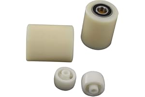 Pallet Jack/Truck Load Wheels 3"x3.75" with Bearings ID 20mm Nylon