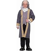 Rubies Benjamin Franklin Costume for Kids, Boy's Medium