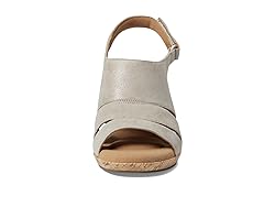 Rockport Women's Briah Sling Wedge Sandal, Taupe