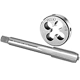 Burkit M10 X 1 Tap and Die Set, M10 x 1.0 Machine