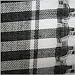 TrendsBlue Trendy Plaid & Houndstooth Check Soft Square Scarf - Black & White Multi
